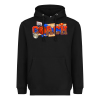 Black basketball coach Heavyweight Hoodie - texasbilliewilder