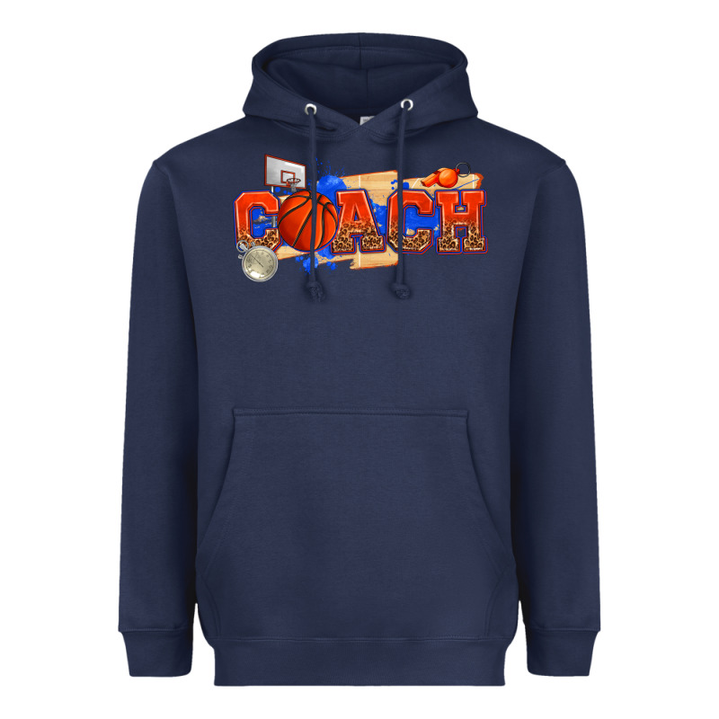 Basketball Coach Heavyweight Hoodie by texasbilliewilder | Teevron