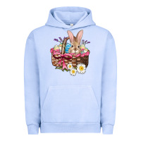 Pigment Grape Ice easter bunny and basket Urban Hoodie - AdoDesignShop