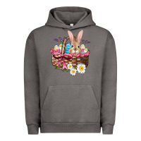 Pigment Tornado easter bunny and basket Urban Hoodie - AdoDesignShop