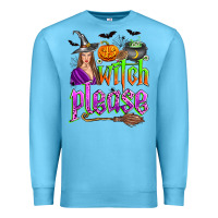 Ocean Blue witch please Premium Sweatshirt - Zillion Design Studio