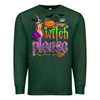 Sports Green witch please Premium Sweatshirt - Zillion Design Studio