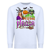 White witch please Premium Sweatshirt - Zillion Design Studio
