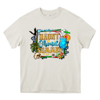Cream name spooky summer vibes Heavy Core Tee - CowhideDigitalArt