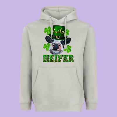 Heavyweight Hoodie Lucky heifer
