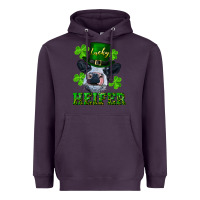 Plum Lucky heifer Heavyweight Hoodie - RanaPortraitStore