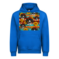 Cobalt western german shorthaired pointer Urban Hoodie - Artiststas