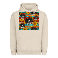 Pigment French Oak western german shorthaired pointer Urban Hoodie - Artiststas