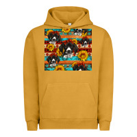 Pigment Peanut Butter western german shorthaired pointer Urban Hoodie - Artiststas