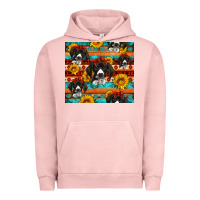 Pigment Salmon western german shorthaired pointer Urban Hoodie - Artiststas