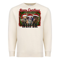 Sandshell merry christmas heifer Premium Sweatshirt - RanaPortraitStore