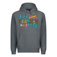 Rock best teacher ever Premium Hoodie - BundleAndBundleShop
