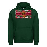 Forest Green dachshund puppy license plate Urban Hoodie - Artiststas