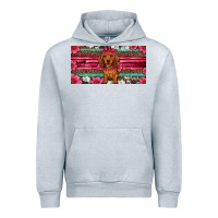 Heather Grey dachshund puppy license plate Urban Hoodie - Artiststas
