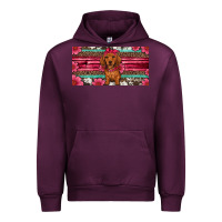 Mauve Wine dachshund puppy license plate Urban Hoodie - Artiststas