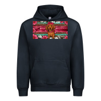 Navy dachshund puppy license plate Urban Hoodie - Artiststas