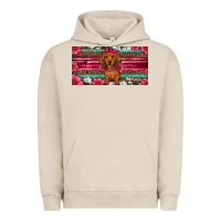 Pigment French Oak dachshund puppy license plate Urban Hoodie - Artiststas