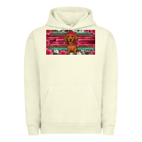 Pigment Pistachio dachshund puppy license plate Urban Hoodie - Artiststas