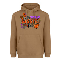 Toasted Coconut little sister biggest fan basketball Heavyweight Hoodie - Zillion Design Studio