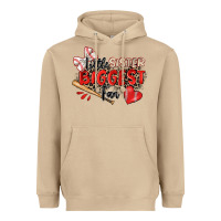 Mushroom little sister biggest fan baseball Heavyweight Hoodie - Zillion Design Studio