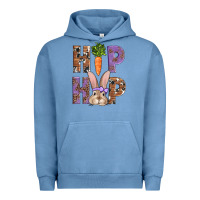 Pigment Pebble Blue Easter hiphop Urban Hoodie - AdoDesignShop