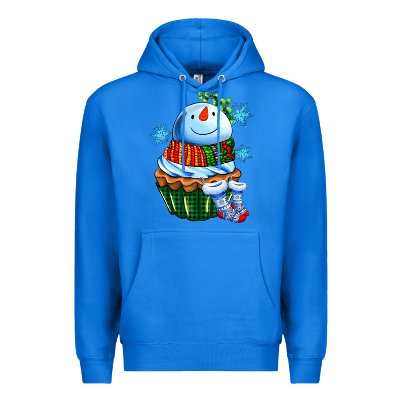 Snowman Cupcake Premium Hoodie by AdoDesignShop | Teevron