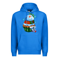 True Royal snowman cupcake Premium Hoodie - AdoDesignShop