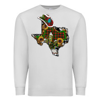 Dove Grey christmas texas Premium Sweatshirt - RanaPortraitStore
