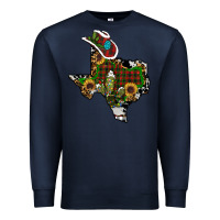Navy christmas texas Premium Sweatshirt - RanaPortraitStore