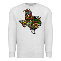Oatmeal Heather christmas texas Premium Sweatshirt - RanaPortraitStore