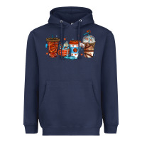 Navy basketball coffee cups Heavyweight Hoodie - texasbilliewilder