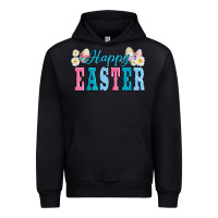 Black happy easter eggs Urban Hoodie - AdoDesignShop