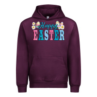 Mauve Wine happy easter eggs Urban Hoodie - AdoDesignShop