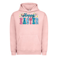 Pigment Salmon happy easter eggs Urban Hoodie - AdoDesignShop
