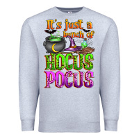 Heather Grey it's just a bunch of hocus pocus Premium Sweatshirt - Zillion Design Studio