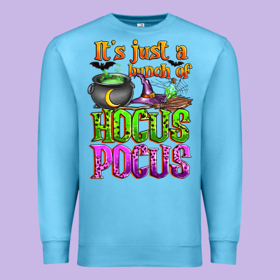 It's Just A Bunch Of Hocus Pocus Premium Sweatshirt Designed By Zillion Design Studio