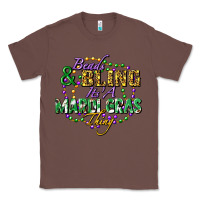 Chestnut heads and bling it's' a mardi gras thing Classic Tee - FaDigitalArtStudio