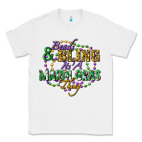 White heads and bling it's' a mardi gras thing Classic Tee - FaDigitalArtStudio