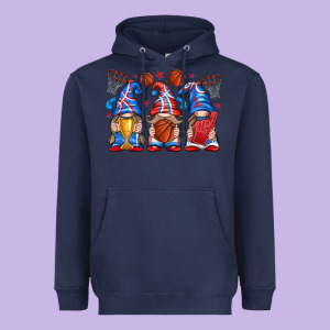 Basketball Gnome Heavyweight Hoodie Designed By Texasbilliewilder