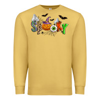 Antique Gold halloween spooky Premium Sweatshirt - Zillion Design Studio