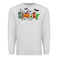 Dove Grey halloween spooky Premium Sweatshirt - Zillion Design Studio