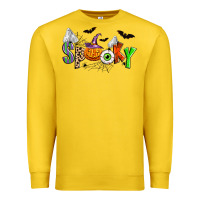 Lemon halloween spooky Premium Sweatshirt - Zillion Design Studio