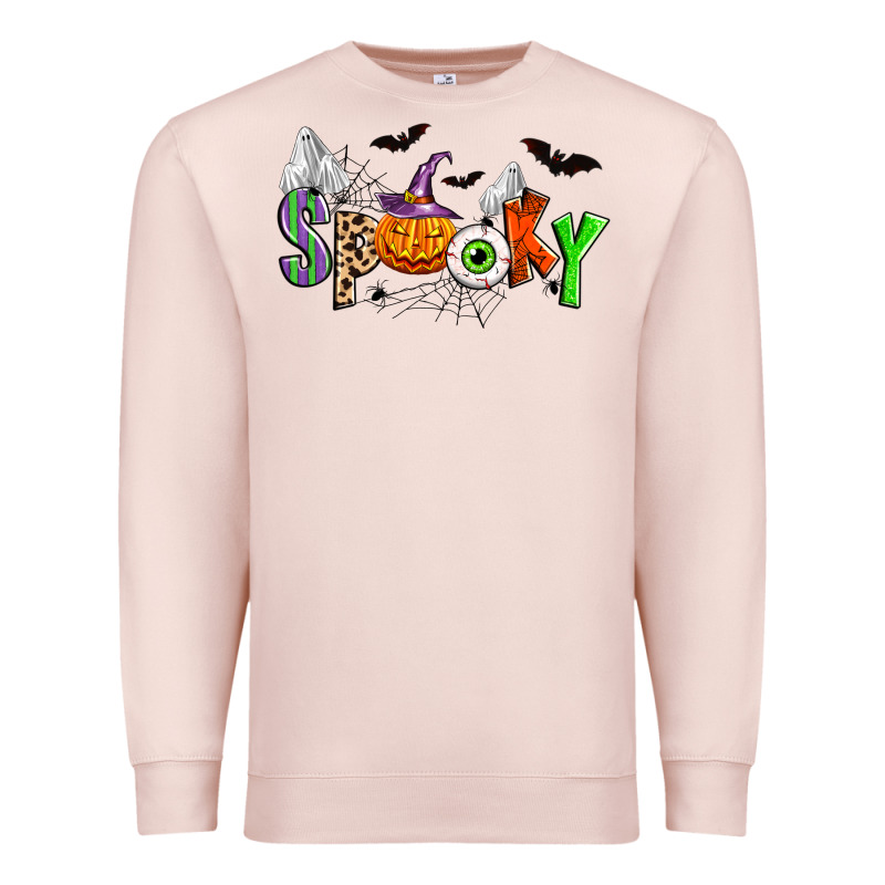 Halloween Spooky Premium Sweatshirt by Zillion Design Studio | Teevron