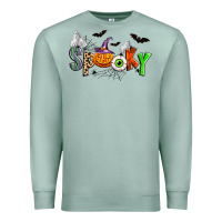 Seafoam halloween spooky Premium Sweatshirt - Zillion Design Studio