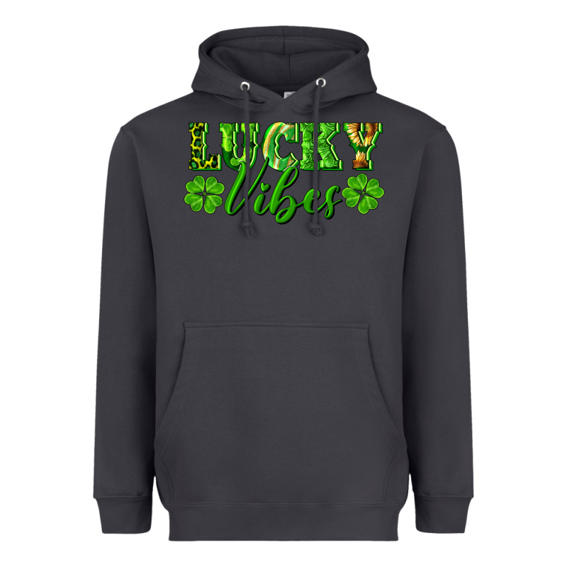 Lucky Vibes Heavyweight Hoodie by RanaPortraitStore | Teevron