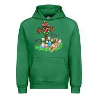 Emerald religious easter bunny cross Urban Hoodie - AdoDesignShop