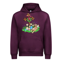 Mauve Wine religious easter bunny cross Urban Hoodie - AdoDesignShop