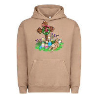 Pigment Burro religious easter bunny cross Urban Hoodie - AdoDesignShop