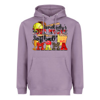 Lavender somebody's loud mouth softball mama Heavyweight Hoodie - Zillion Design Studio