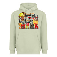 Matcha somebody's loud mouth softball mama Heavyweight Hoodie - Zillion Design Studio